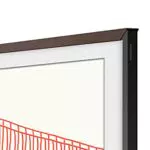 Samsung The Frame Rahmen 55 Zoll in Modern Braun