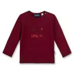 Sanetta Baby-Mädchen 115547 Sweatshirt, red Plum, 56