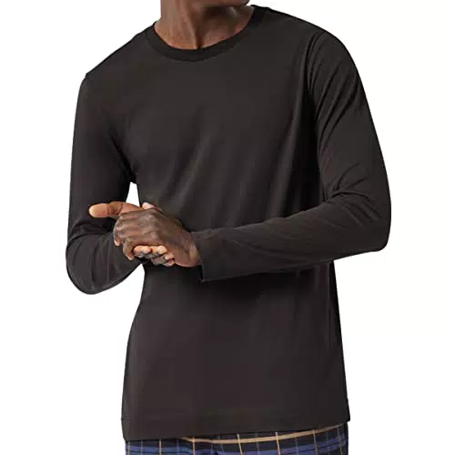 Schiesser Herren Langarmshirt Rundhals Pyjamaoberteil