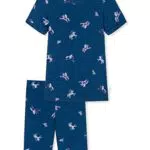 Schiesser Mädchen Schlafanzug Set Pyjama Kurz - 100% Organic Bio Baumwolle - Größe 92 Bis 140 Pyjamaset