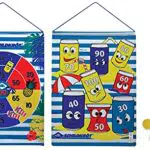 Schildkröt Roll-Up Dart Set, 1 aufrollbare Klett-Dartscheibe