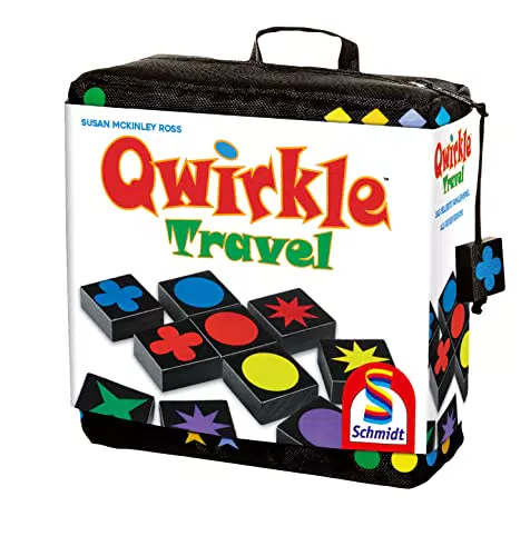 Schmidt Spiele 49270 Qwirkle Travel, Spiel des Jahres 2011 als Reisespiel