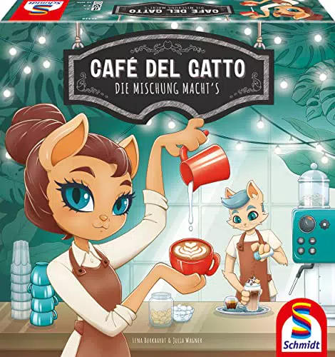 Schmidt Spiele 49430 Café del Gatto, Familienspiel