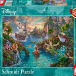 Schmidt Spiele 59635 Thomas Kinkade, Disney, Peter Pan