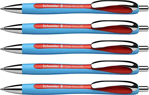 Schneider 132502 Slider Rave XB Kugelschreiber 5 Stück