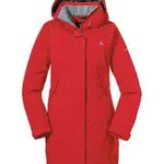 Schöffel Damen Insulated Jacket Bastianisee L, funktionale Winterjacke mit abnehmbarer Kapuze