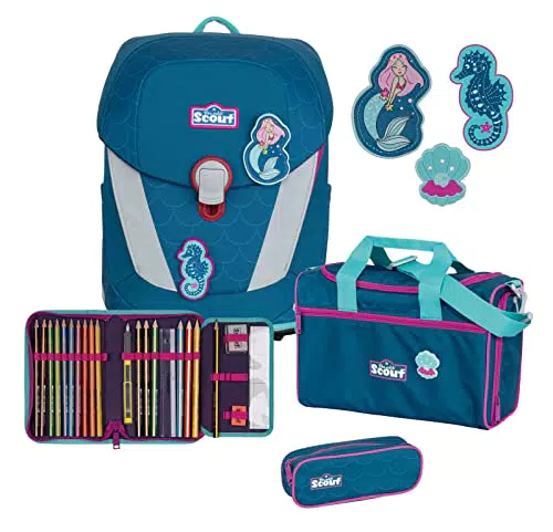 Scout Sunny II Schulranzen-Set 4tlg