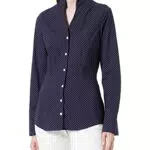 Seidensticker Damen Bluse - Fashion Bluse - Regular Fit - tailliert - Stretch - Hemd Blusen Kragen - Bügelleicht - Langarm
