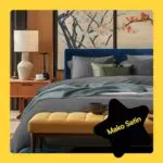 Seralino Mako Satin Bettwäsche Set 135x200 cm + 80x80 cm