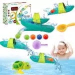 shineFinder Baby Badespielzeug Set, Badewannenspielzeug Kinder
