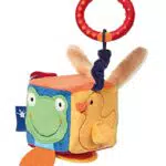SIGIKID 41865 Anhänger Würfel Blue Mädchen und Jungen Babyspielzeug empfohlen ab Geburt mehrfarbig