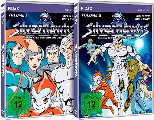 Silverhawks - Die Retter des Universums auf 8 DVDs - Pure Nostralgie -