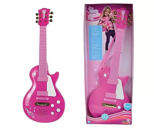 Simba 106830693 - My Music World Girls Rockgitarre, Metallsaiten