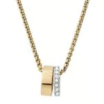 Skagen Halskette Für Frauen Kariana, Gesamtlänge: 18 In Gold Edelstahl Halskette