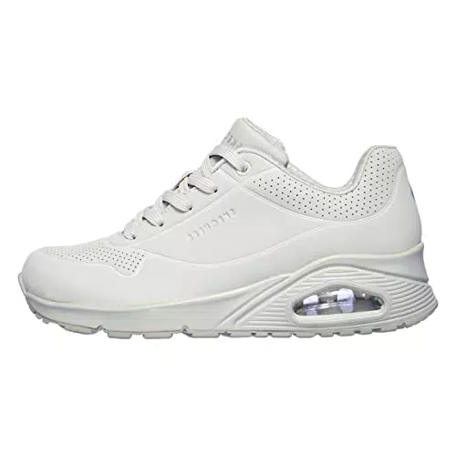Skechers Damen 73690-ofwt_37, 5 Sneakers, Off White Durabuck