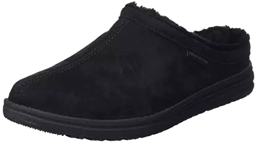 Skechers Herren 210378 BLK Sneaker, Black Microfiber Suede