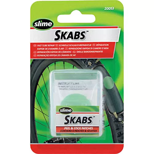 Slime 20053 Rad Slime Skabs Reparaturset, für Schlauchreparatur von Fahrradschläuchen