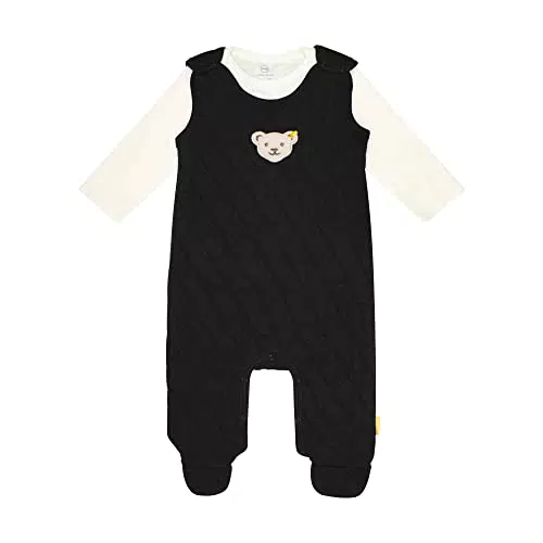 Steiff Baby Boys Pawerful Set Strampler + T-Shirt Langarm