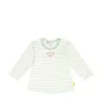 Steiff Baby-Mädchen Langarm T-Shirt, Harbor Gray, 056