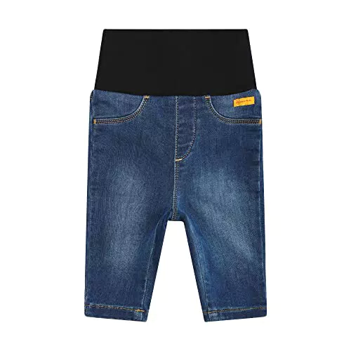 Steiff Unisex Baby confy Jeans, Mood Indigo, 56