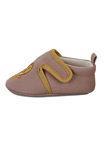 Sterntaler Baby Jungen Krabbelschuhe Baby Babykrabbelschuh Löwe - Krabbelschuhe Baby - mit rutschfester Sternensohle - Braun