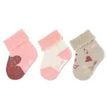 Sterntaler Baby Mädchen Baby Socken Baby-Socke 3er Pack Erdbeere - Socken Baby
