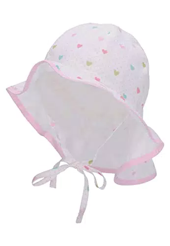 Sterntaler Baby Mädchen Hut Baby Sonnenhut Herzi - Baby Hut