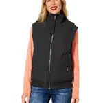 STREET ONE Damen A220128 Wendeweste, Black, 46