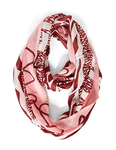 STREET ONE Damen A572127 Schlauchschal, Foxy red, A