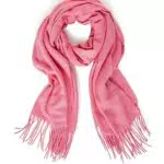 STREET ONE Damen A572147 Schal mit Fransen, Light Peony pink