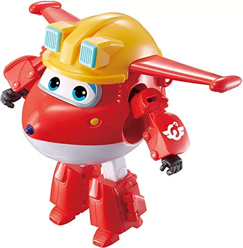 Super Wings EU730011 - Transform-a-Bots Build-It Jett