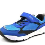 Superfit Jungen Free Ride Sneaker, Blau Grau 8000