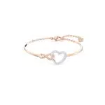 Swarovski Infinity Armreif, Unendlichzeichen und Herz