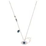 Swarovski Symbolic Anhänger, Böser Blick, Blau, Metallmix