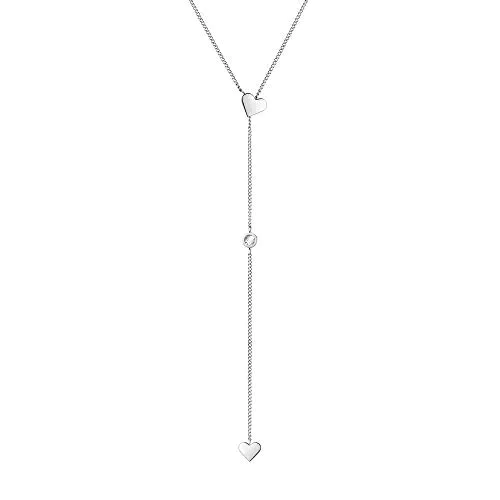 Tamaris Damen Halskette in Silber aus Edelstahl TJ-0028-N-60