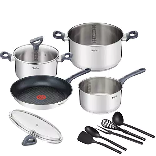 Tefal DAILY COOK Kochgeschirr-Set G713SB, 11tlg. (Stielkasserolle 16cm