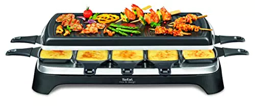 Tefal Raclette Ambiance RE4588, für 10 Personen, inklusive Tischgrill-Funktion
