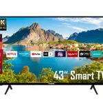 Telefunken XU43K700 43 Zoll Fernseher / Smart TV - 6 Monate HD+ inklusive 
