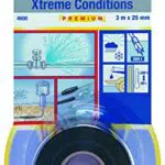 TESA 04600-00001-00 4600-01-00 Dichtband Xtreme Conditions Premium Schwarz 3m x 25mm 1St