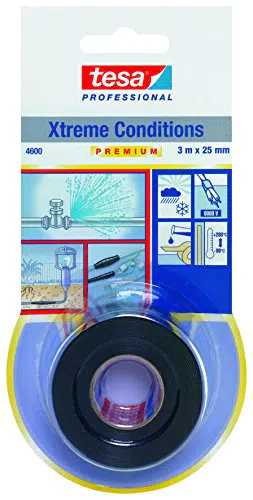 TESA 04600-00001-00 4600-01-00 Dichtband Xtreme Conditions Premium Schwarz 3m x 25mm 1St