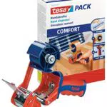 tesa 6400 Packband Handabroller COMFORT - Hochwertiger