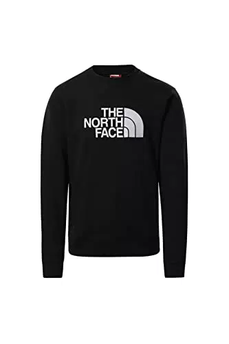 THE NORTH FACE Drew Peak Crew Sweatshirt Black- White L