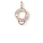 Thomas Sabo Damen Charm-Carrier Charm Club 925 Sterling Silber X0242-415-12