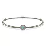 Thomas Sabo Damen Fußkettchen Ethno Little Secret 925 Sterling Silber LSAK002-378-5-L27v