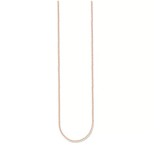 Thomas Sabo Damen-Kette ohne Anhänger Silber_vergoldet KE1106-415-12-L80