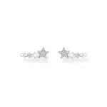 Thomas Sabo Damen Ohrringe Ear Climber Sterne 925 Sterling Silber H2159-051-14