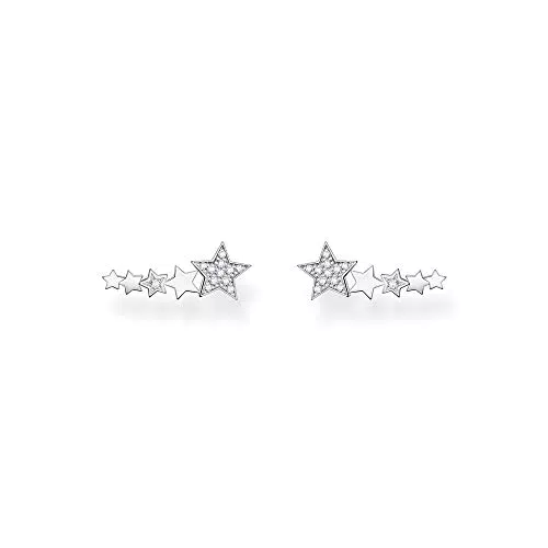 Thomas Sabo Damen Ohrringe Ear Climber Sterne 925 Sterling Silber H2159-051-14