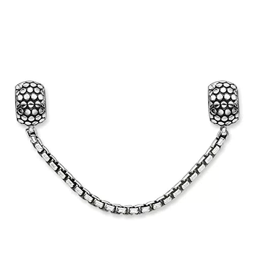 Thomas Sabo Unisex Sicherheitskette Karma Beads 925 Sterling Silber KS0003-585-12