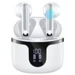 Tiuieyin Bluetooth Kopfhörer, Kopfhörer Kabellos Bluetooth 5.3 In Ear mit LED-Anzeige