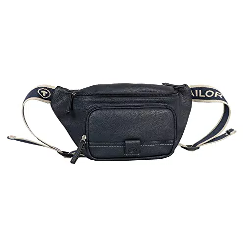 TOM TAILOR bags Finn Herren Gürteltasche Bauchtasche Groß Blau